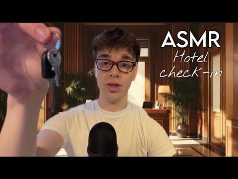 ASMR Dreamy Hotel Check-In🛎️ ~keyboard sounds