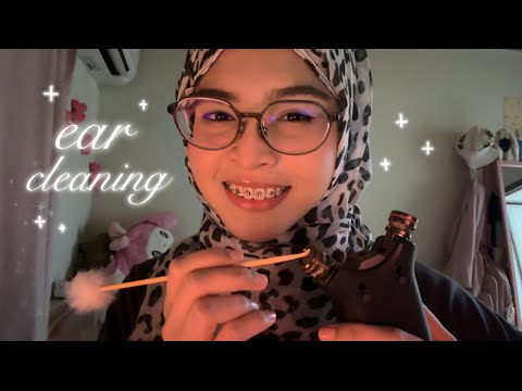 ASMR👂EAR CLEANING WITH TASCAM (ur ears are clogged) 😔