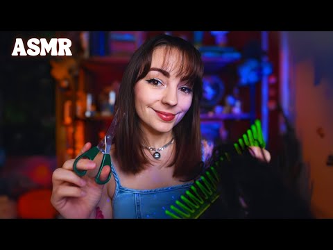 ♡ ASMR  - Séance de Coiffure relaxante avec une Amie ♡