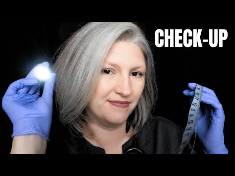 ASMR Medical Check-Up: Face Exam, Eye Exam, Face Measuring, Ear Check & more.