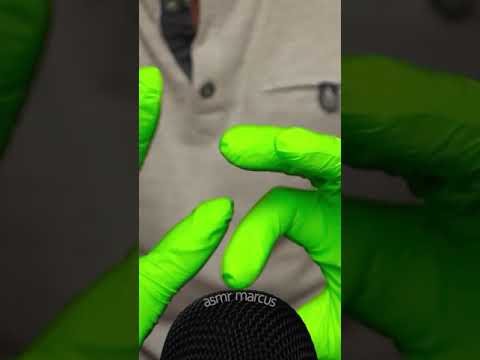 ASMR Surgical Gloves Slow Fluttering #short