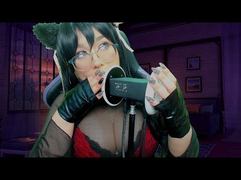 NEKO GIRL BLEH LICKS💦 / DEEP MOUTH SOUNDS - PEKEASMR