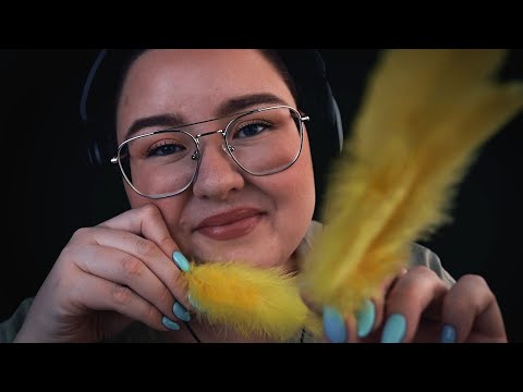 ASMR Glad Påsk 💛 Gula/Påskiga Triggers 🐣