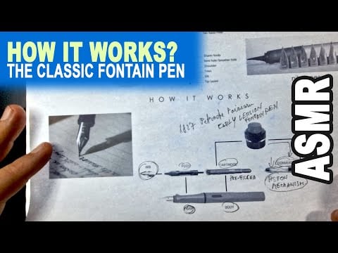 How it works: The Classic Fontain PEN | ASMR soft spoken