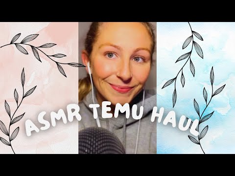 ASMR// HUGE TEMU HAUL👋🏻