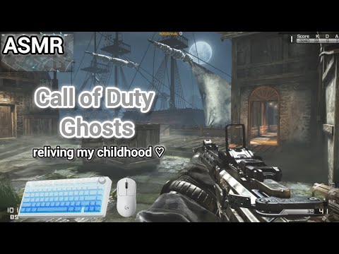 [ASMR COD Ghosts] reliving my childhood ♡ keyboard & whispering~