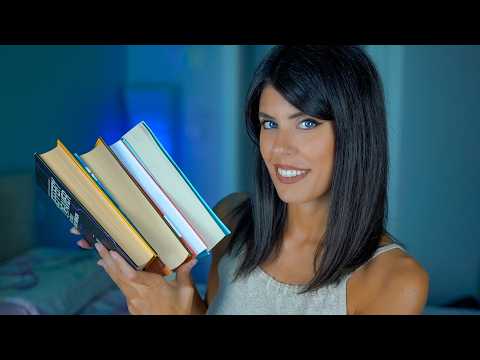 ASMR 📚 RELAX TOTALE con i miei LIBRI del PERIODO (Whispering)