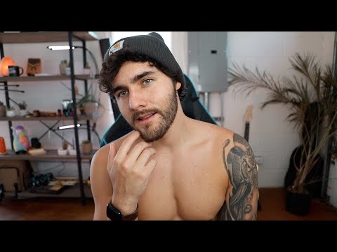 ASMR Rubbing My Beard On Your Face - Male Whisper - GaySMR - Beard Scratching Up Close