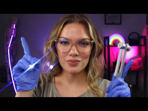 ASMR Esame Nervi Cranici Completo e Rilassante