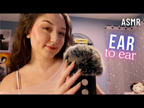 ASMR Fast Ear To Ear Triggers *Hand Sounds, Tapping*