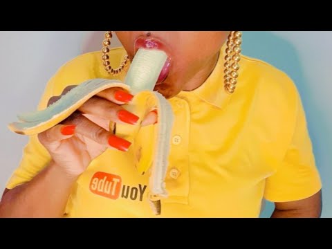 EATING BANANA MUCKBANG 🍌ASMR