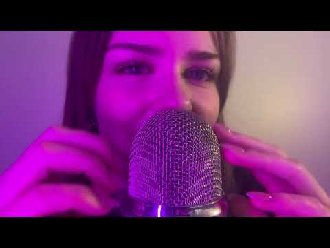 Whispers + Mic Scratching (Fluffy + No Mic Cover) ASMR | Custom for Scott