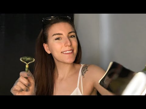 ASMR Spa Facial Roleplay | personal attention triggers