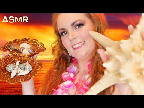 ASMR Paradiesische Ölmassage & geheimnissvolle Muschelbehandlung am Strand (Spa Roleplay Deutsch)