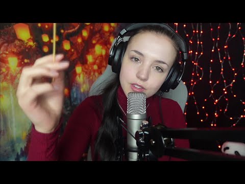 ASMR - Lens touching and other visual triggers with mouthsounds