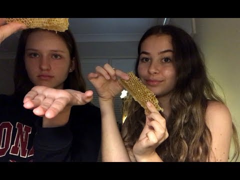 ASMR-Eating Honeycomb. 💖