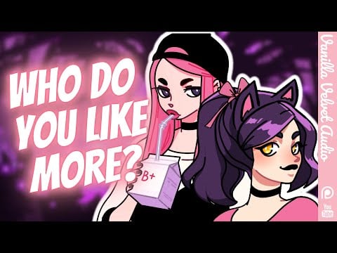 Yandere Vampire and Werewolf Girls Fight Over You! (Jealous Monster Girl Audio Roleplay | Flirting)