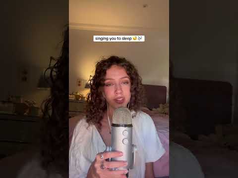 Singing You To Sleep with #lizzymcalpine #cover. #asmr #softsinging #singingasmr