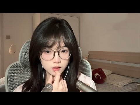 ASMR MOUTH SOUNDS EAR BLOWING CLEANING 😘