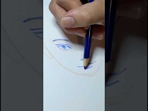 Youtube short asmr drawing coloring NO AI  #asmr #art #softspoken #drawing #asmrart #sketch