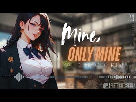Part 2 Yandere Boss you rejected [F4M][ASMR Roleplay][Yandere][Dark Romance][Kisses][MINE]