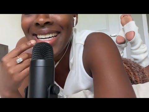 ASMR wet mouth sounds tingles