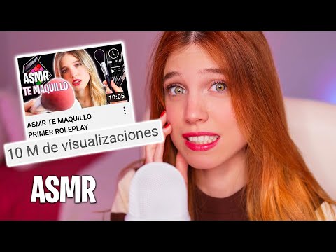 ASMR REACCIONANDO A MI ROLEPLAY VIRAL 3 años después 💆🏼‍♀️ Te dormirás 💤