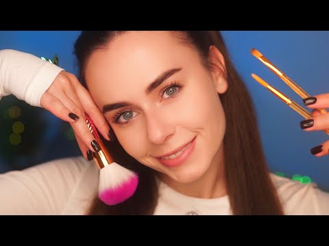 АСМР Підтримаю ТЕБЕ Та Зніму ВТОМУ 🤗 Близький ШЕПІТ 🥰 Пензлики 😴 ASMR Cozy Chat BEFORE Sleep
