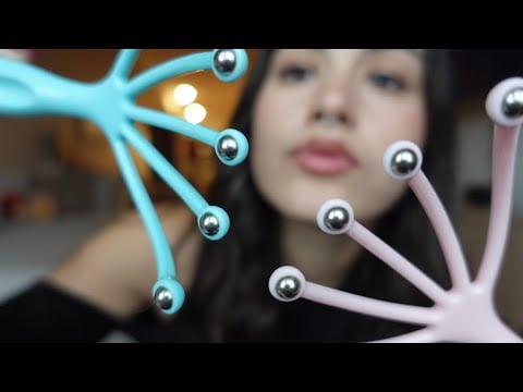 ASMR 😴 for DEEP Sleep After a Tough Mental Health Day (mouth sounds, hand movements, + affirmations)