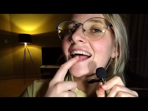 ASMR mini mic spit painting 💛 #spitpainting 