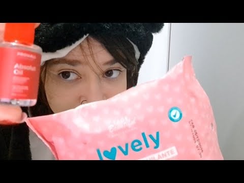 ASMR sons de cosméticos 