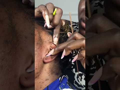 ASMR Ear Cleaning, Ear Eating, Ear Licking, Spit Painting, Ear Biting, Scalp Scratching For Sleep