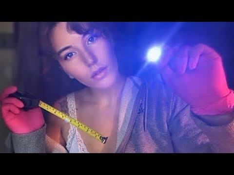 ASMR Fast Eye Exam - try to keep up