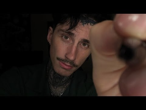 ASMR Drawing on Your Cute Face While You Sleep
