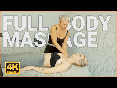 Full Body Front Massage for Deep Calm | Real ASMR Massage