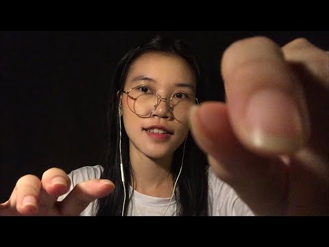 ASMR [Thai] Plucking & Brushing Away Negative Energy