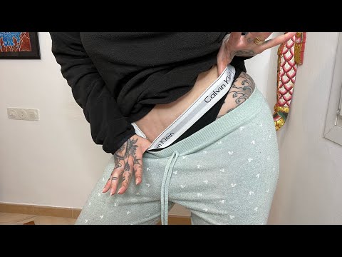 ASMR | Underwear scratching 🔞 Pulling low ✨ Some skin scratching