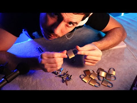 ASMR l'énigme des 10 cadenas