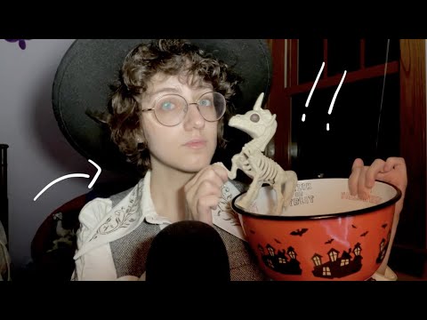 ASMR Follow My Instructions - Halloween Edition! 💀 Face Drawing, Object Following, and More!