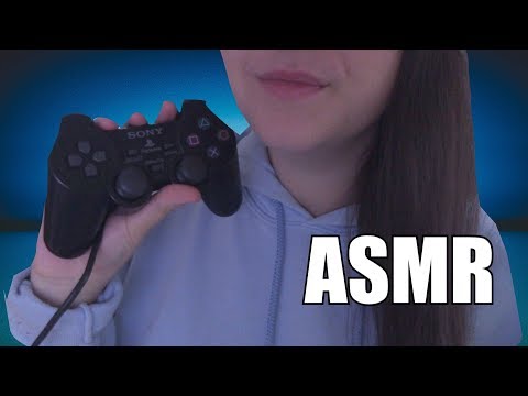 ASMR - Fakten geflüstert über die PLAYSTATION + Controller Sounds - german/deutsch