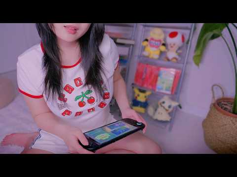 Nintendo Switch 2 ASMR  Pokémon Pokopia game play & whispering asmr
