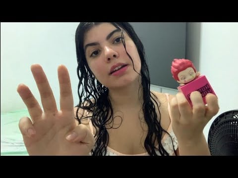 ASMR caseirinho: Contagem regressiva (um gatilho pra cada número)