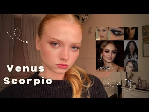 ❤️ASMR🖤 ~ DOING MY MAKEUP BASED ON MY ZODIAC SIGN ♏️ ✨