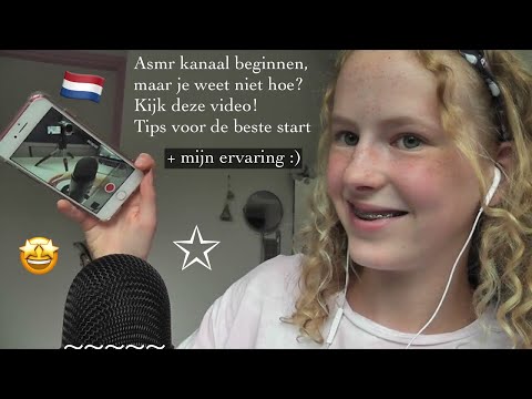 [asmr] mijn ervaring met een asmr kanaal + tips voor als je wilt beginnen ~ ⭐️