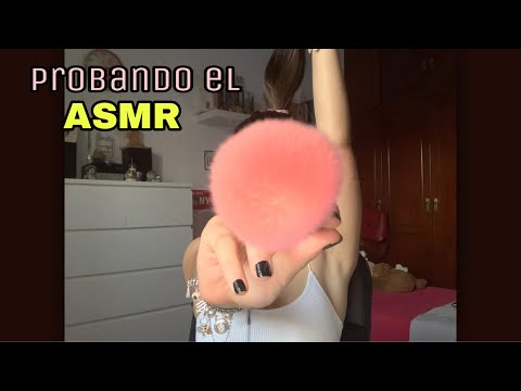 Probando por primera vez el ASMR ✨