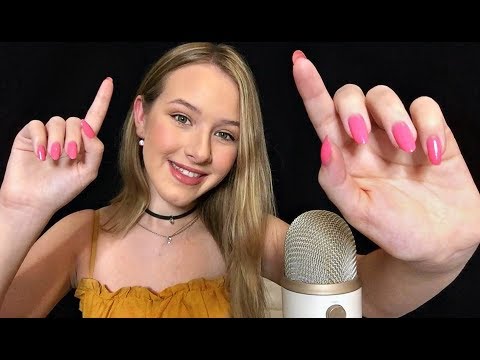 ASMR Repeating & Tracing Tingly Words