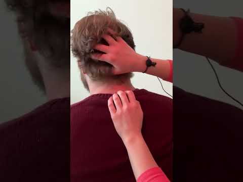 ASMR Head Scratching Massage #asmrmassage #triggersforsleep #tingles #realpersonasmr