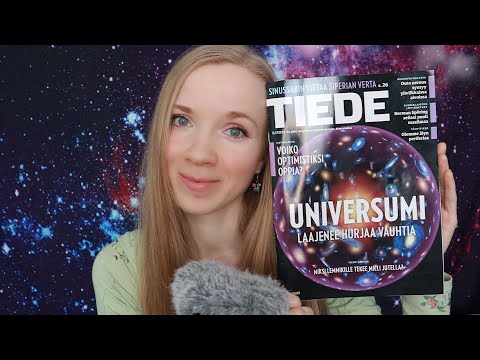 ASMR SUOMI Lehden Lukeminen 💤  Kuiskailua 😴ASMRWhisperin &Reading