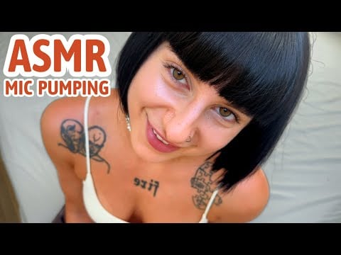 ASMR | Mic Pumping From Above | Close Up Eye Contact, Whispers & Triggers For Deep Sleep