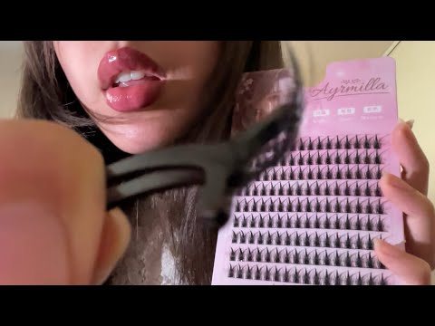 ASMR Eyelash Extension in 2 minutes | FAST